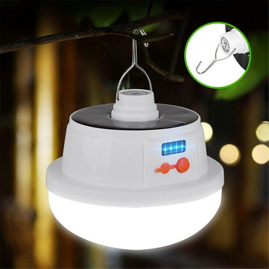 Lampada da Campeggio Solare Ricaricabile Impermeabile con 24 LED - | SOLO PER TE ITALIA