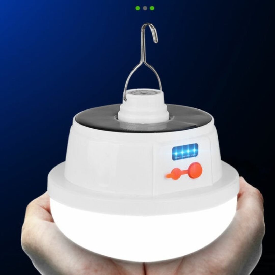 Lampada da Campeggio Solare Ricaricabile Impermeabile con 24 LED - | SOLO PER TE ITALIA
