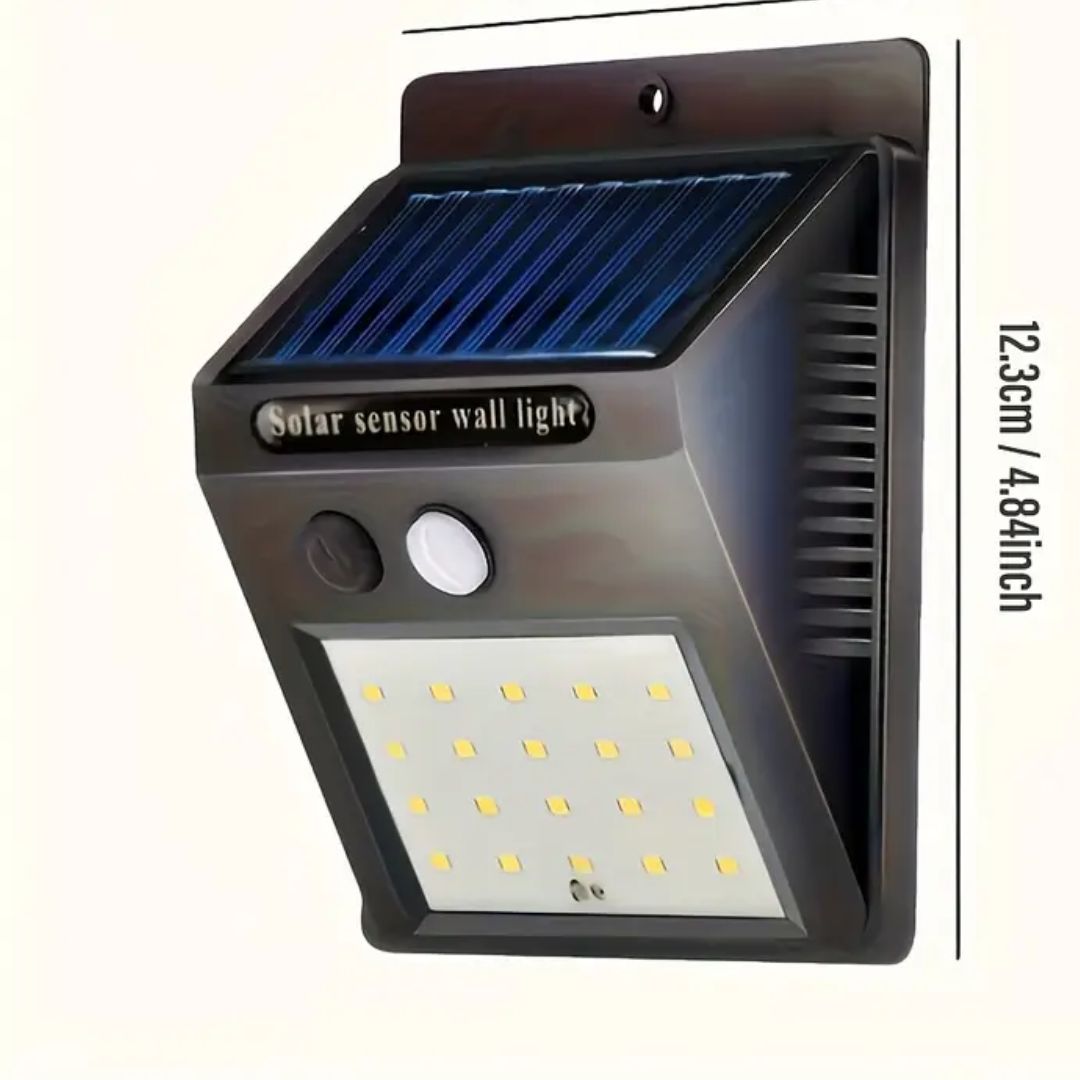 Lampada da Parete LED Solare con Sensore di Movimento - | SOLO PER TE ITALIA