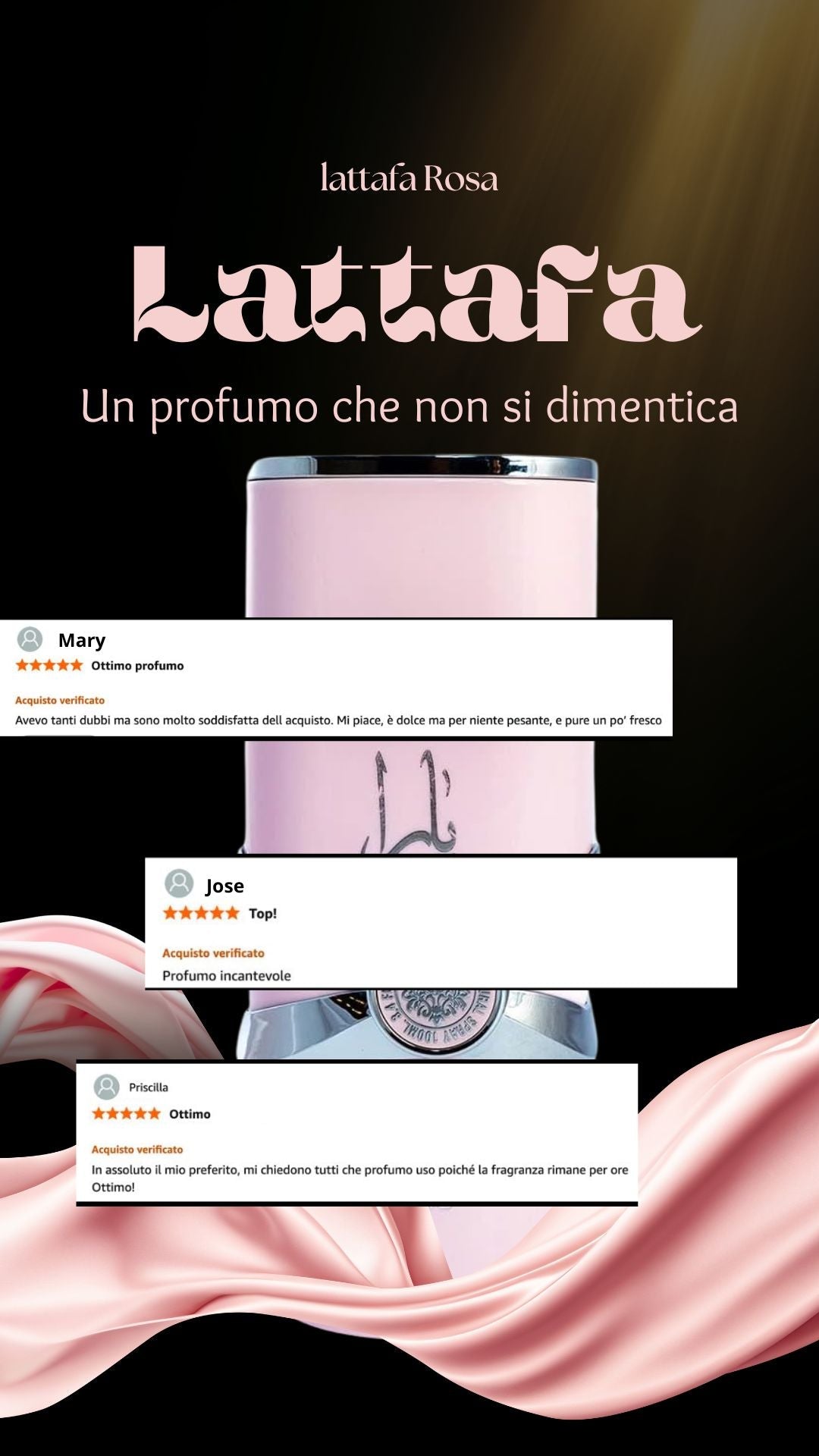 Lattafa Yara Rosa 100ml - | SOLO PER TE ITALIA