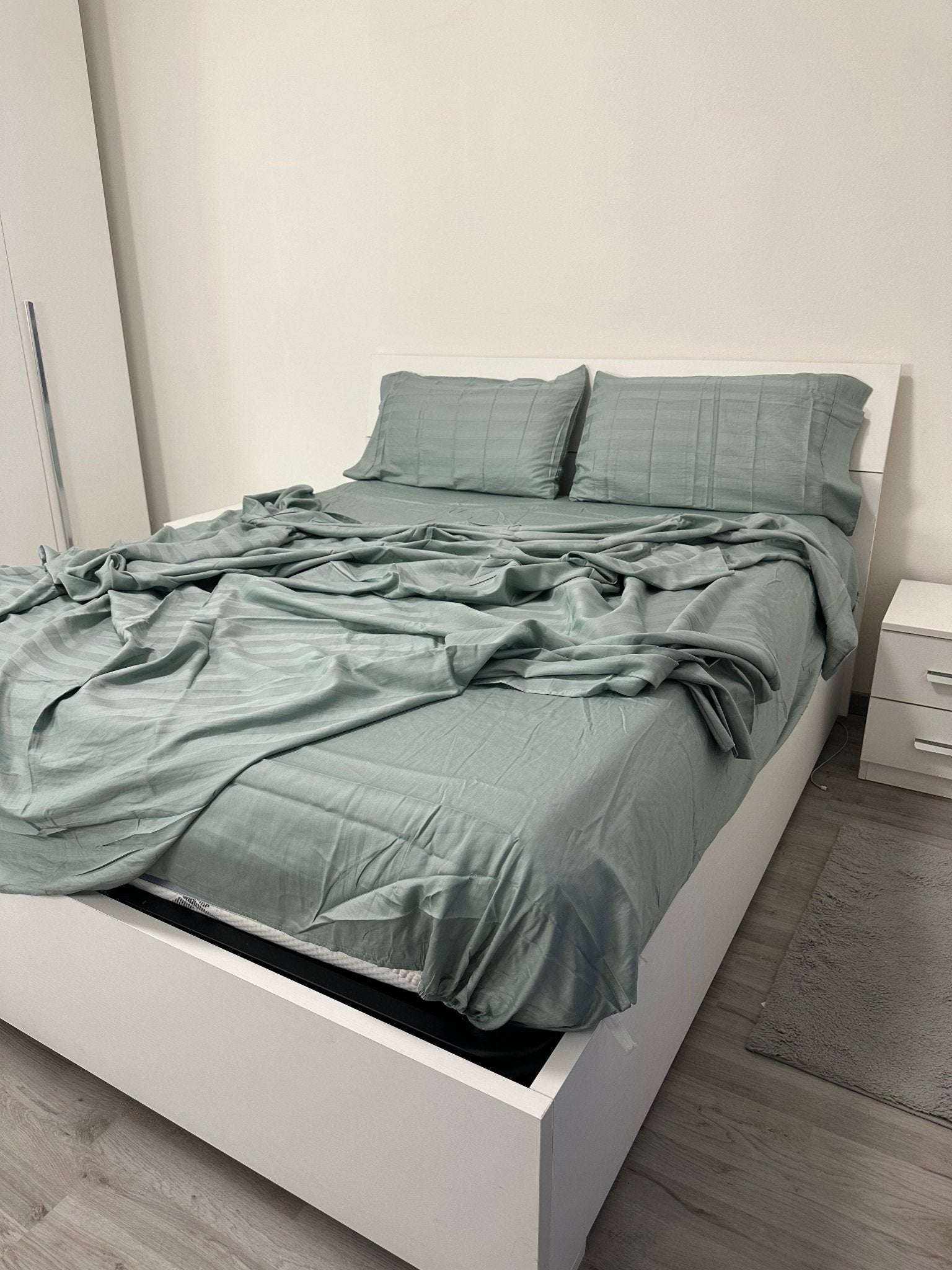 Lenzuola in Raso di Cotone 200 Fili – Eleganza e Comfort - | SOLO PER TE ITALIA