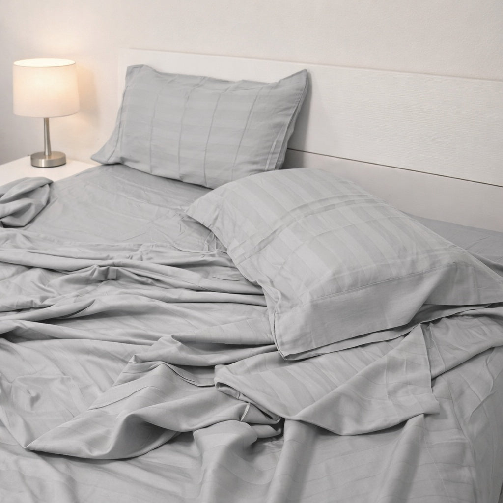 Lenzuola in Raso di Cotone 200 Fili – Eleganza e Comfort - | SOLO PER TE ITALIA