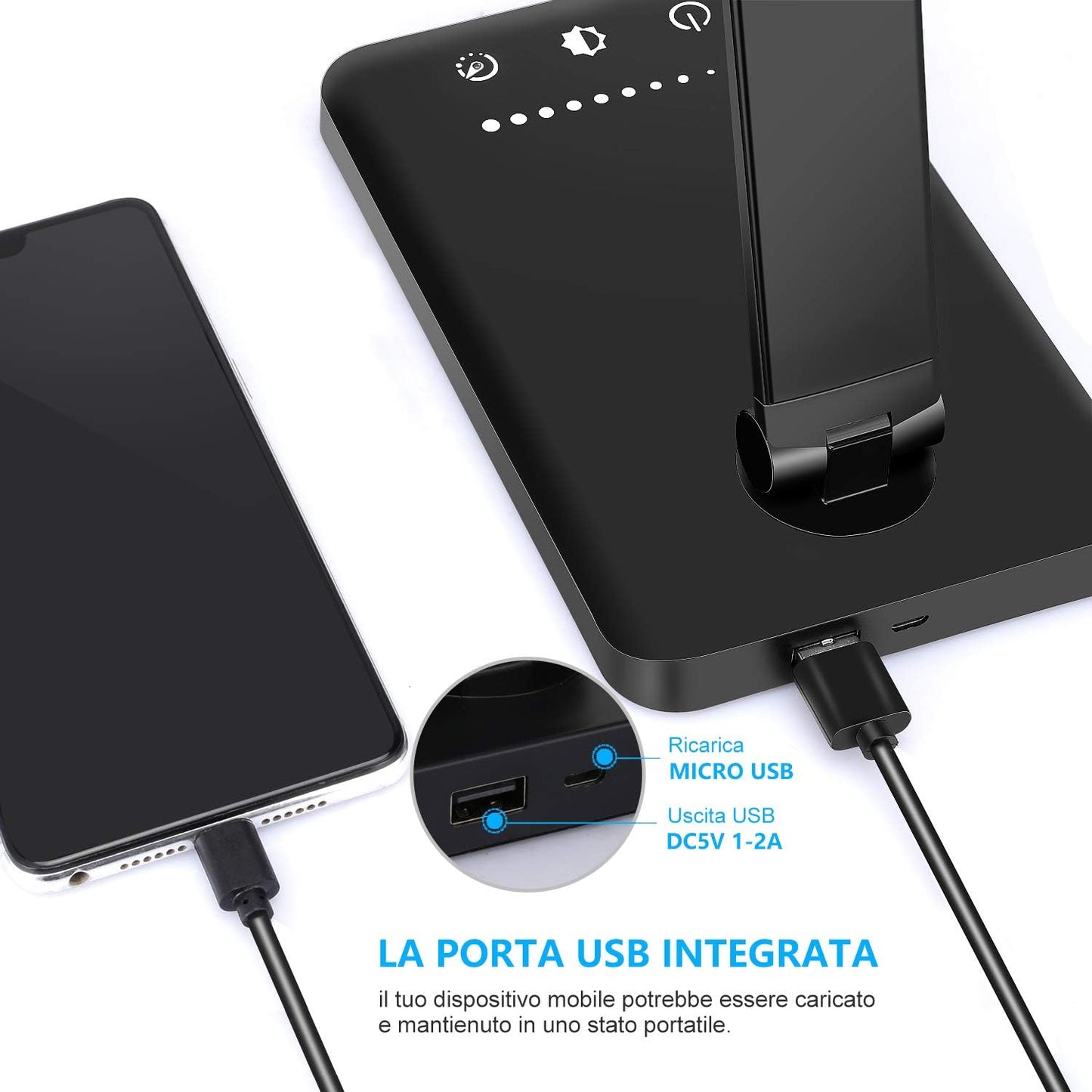 Maxima - Lampada da scrivania a LED - | SOLO PER TE ITALIA