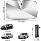 Ombrello parasole auto – Protezione solare efficace per il tuo parabrezza - | SOLO PER TE ITALIA
