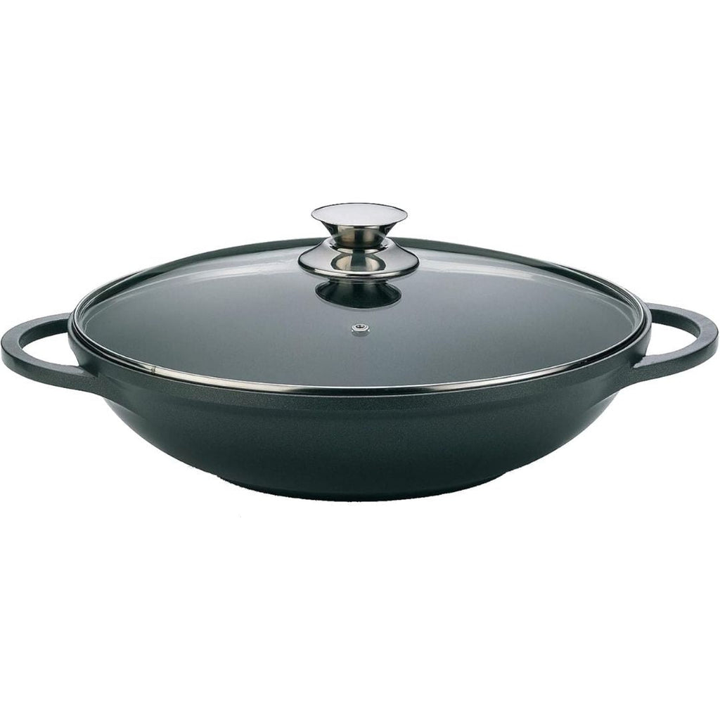 Padella Wok Antiaderente 36cm con Rivestimento Effetto Marmo - | SOLO PER TE ITALIA