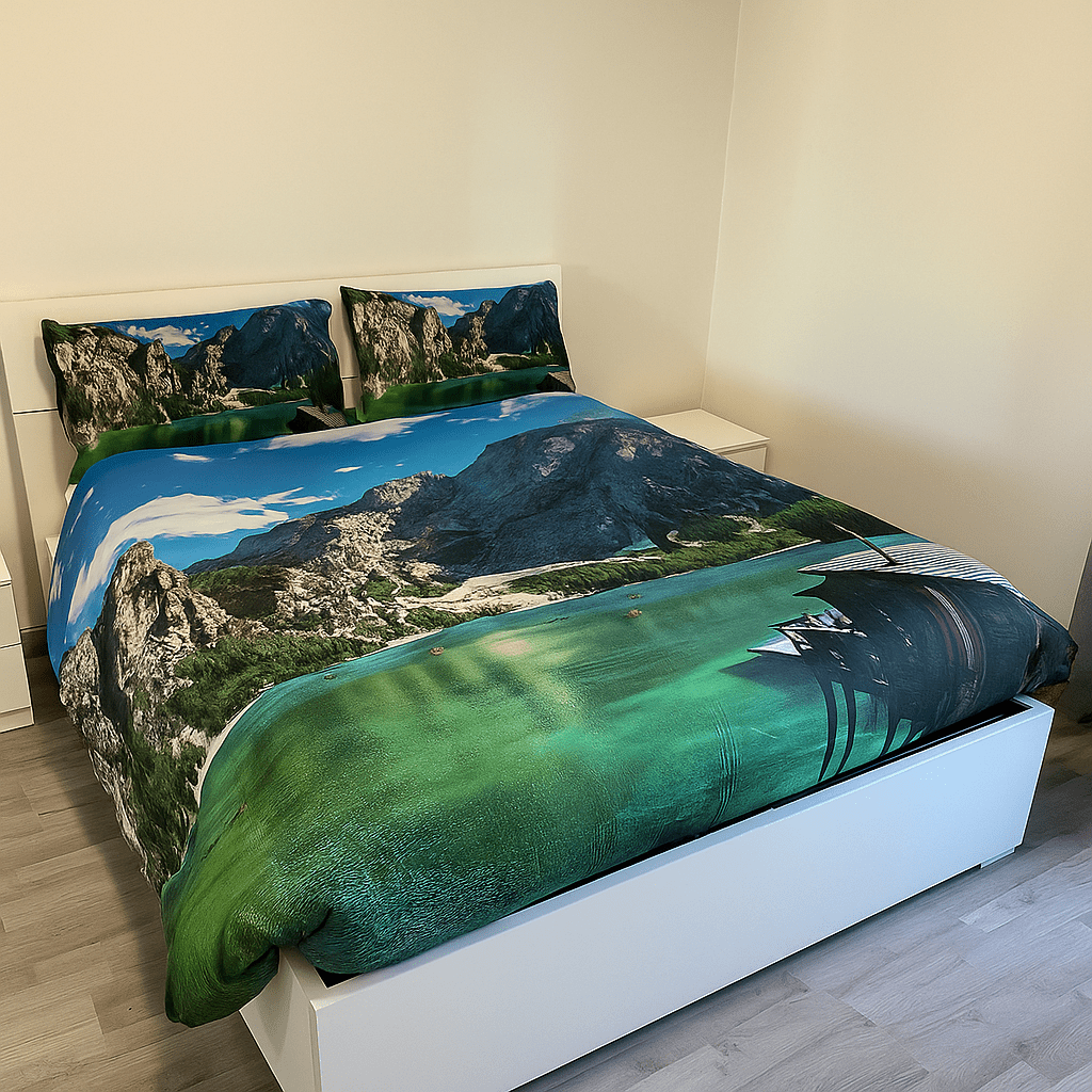 Parure Copripiumino Lago di Braies - | SOLO PER TE ITALIA