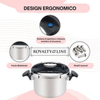 Pentola a Pressione – Acciaio Inox da 6L, 8L, 10L - | SOLO PER TE ITALIA