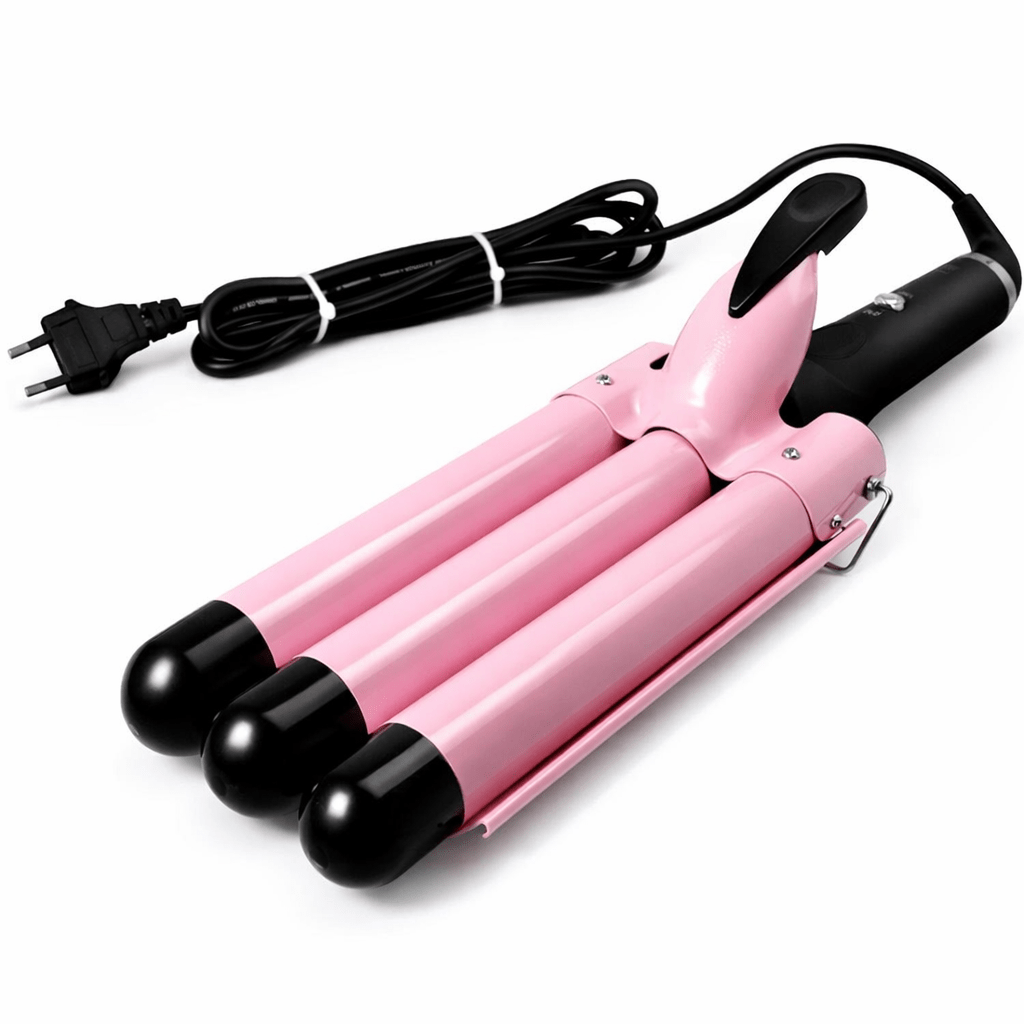 Piastra Professionale Triferro Arricciacapelli a 3 Ferri per Onde Perfette - | SOLO PER TE ITALIA