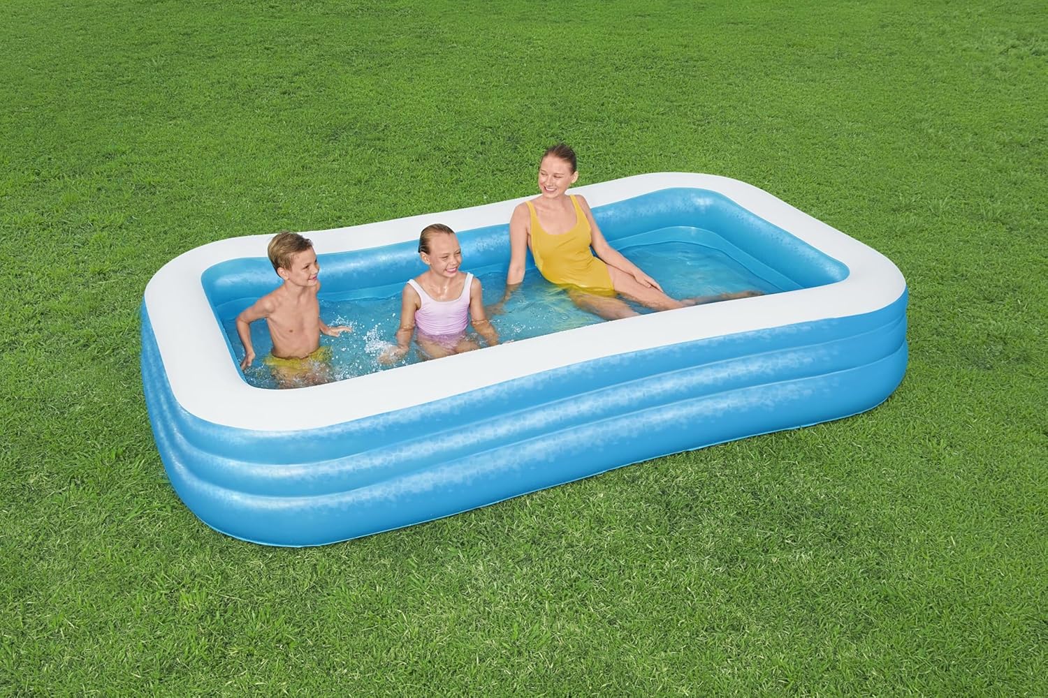 Piscina Family Bestway 305x183x56 cm Gonfiabile per Bambini e Adulti - | SOLO PER TE ITALIA