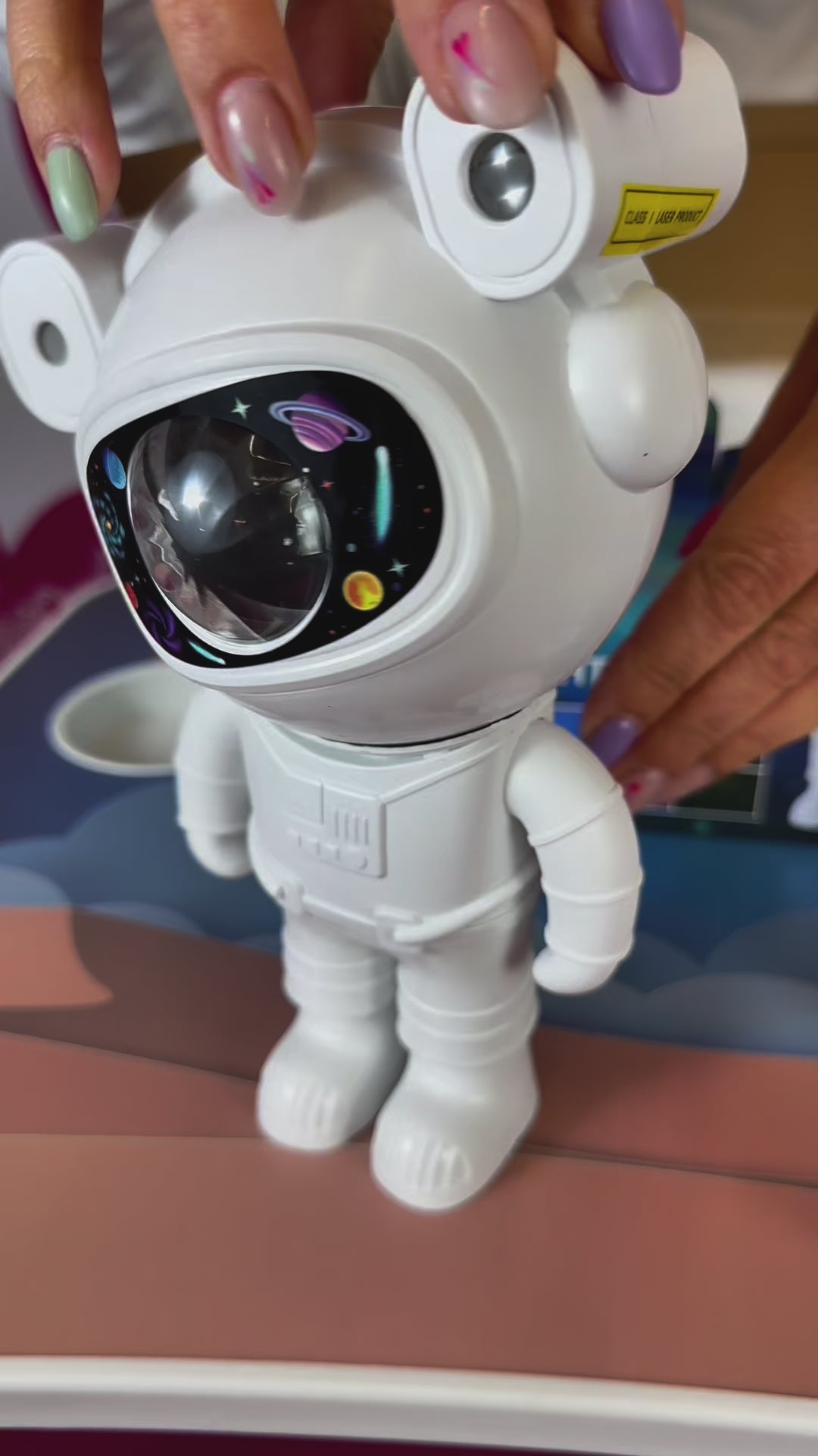 Astro Robot  - Lampada magica + Cassa Bluetooth