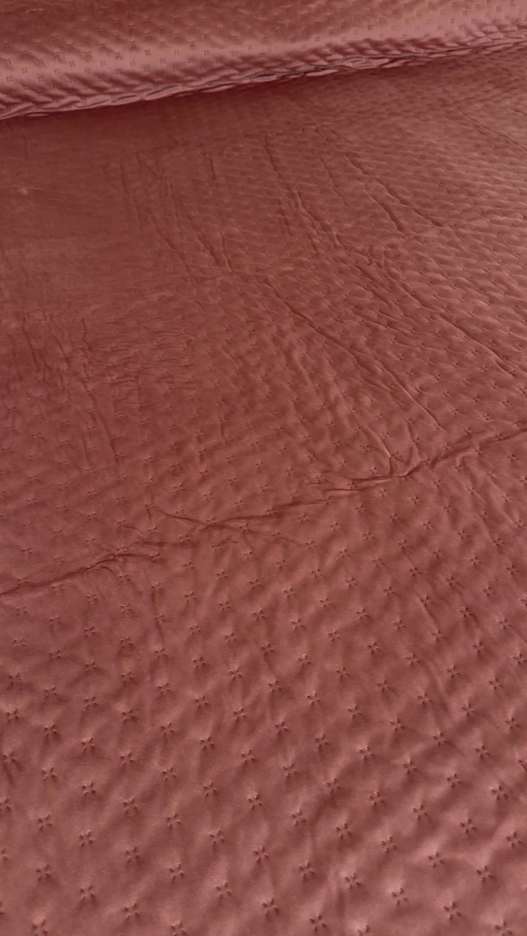 Copriletto Trapuntato in Velluto Matrimoniale 250x250 cm