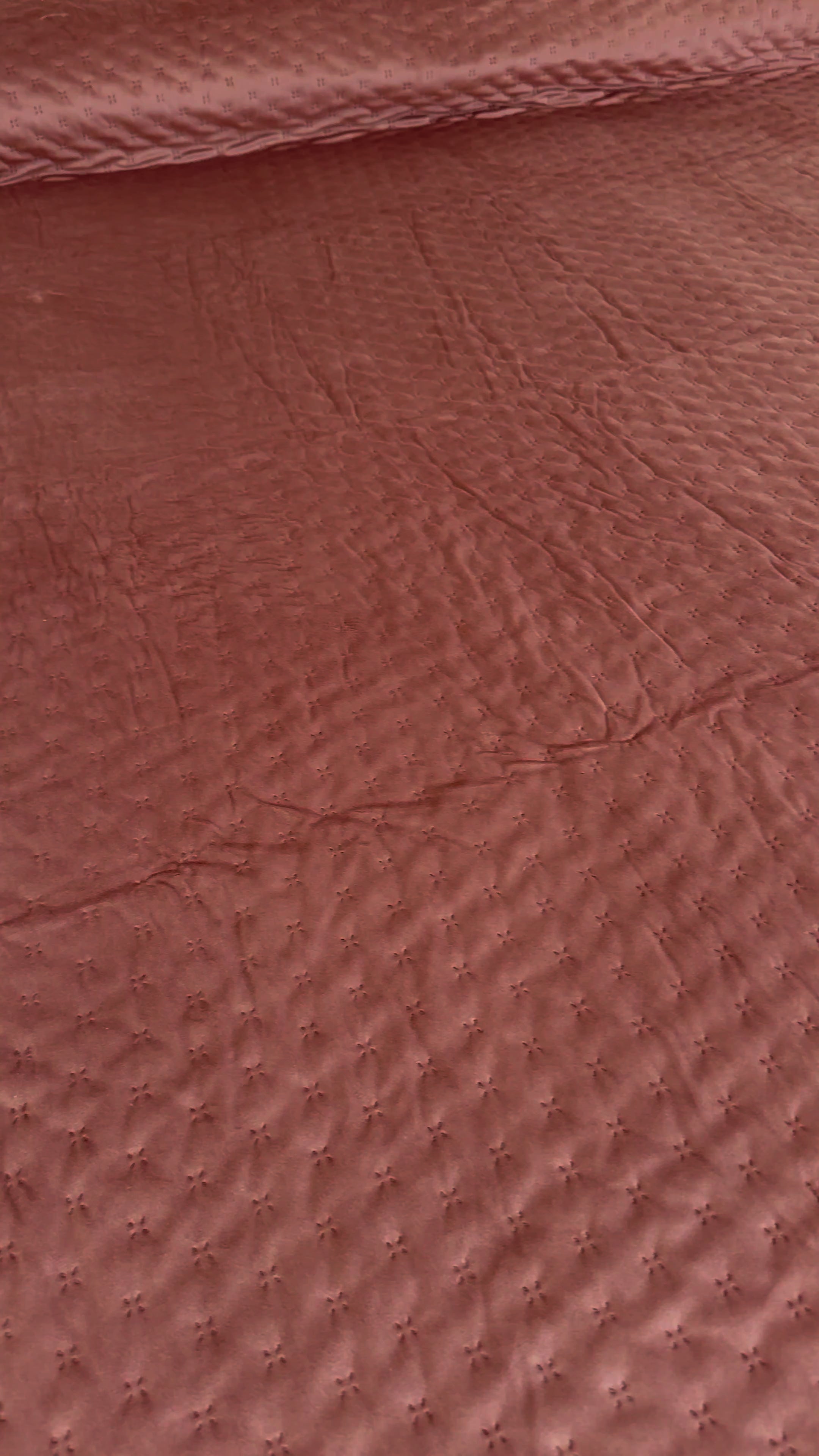 Copriletto Trapuntato in Velluto Matrimoniale 250x250 cm