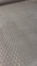Copriletto Trapuntato in Velluto Matrimoniale 250x250 cm