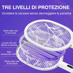 Racchetta Elettrica Antizanzare 4000V – Sicura, Potente e Portatile - | SOLO PER TE ITALIA