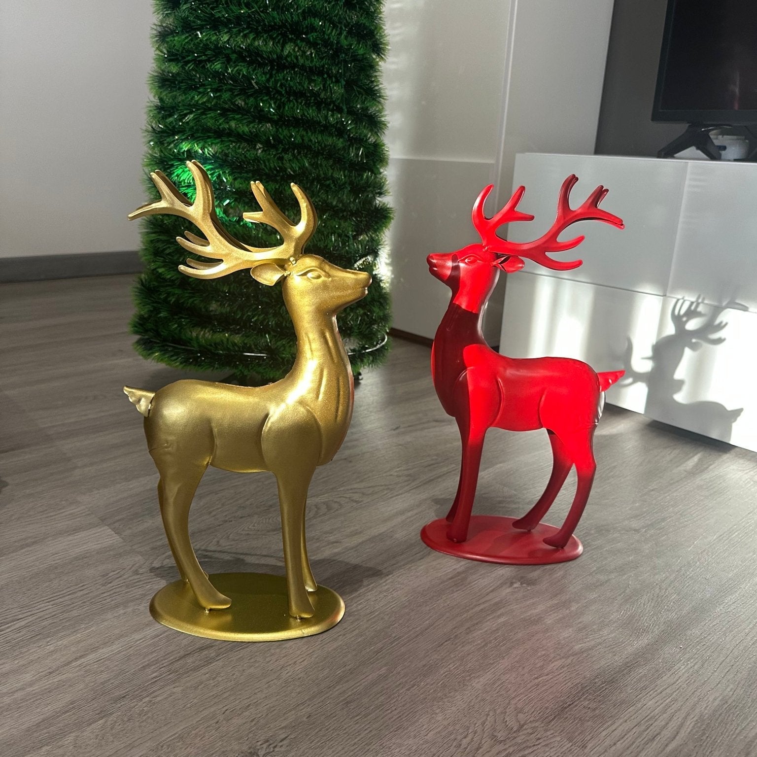 Renna Natalizia in Ferro – decorazione natalizia di design - | SOLO PER TE ITALIA