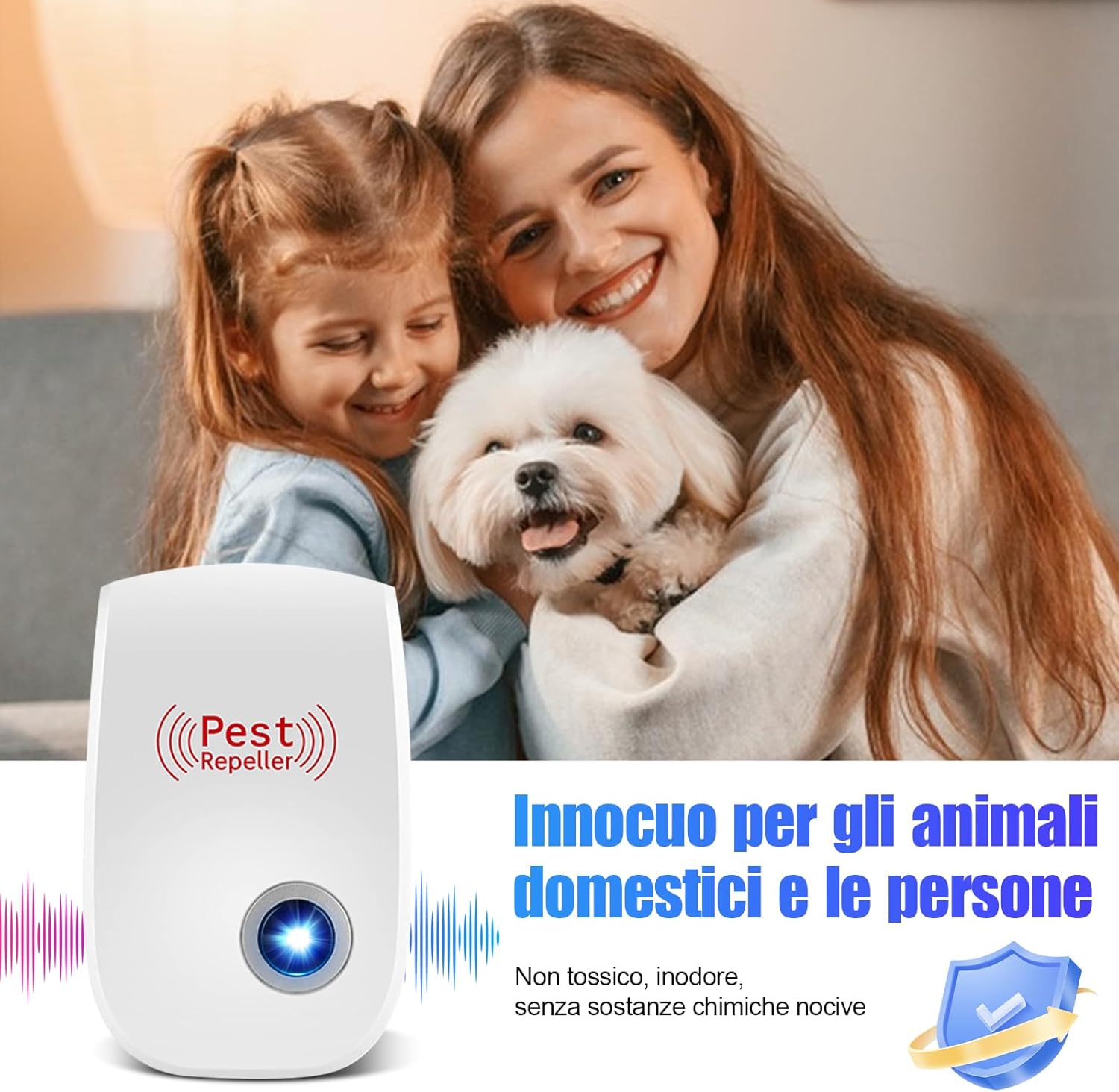 Repellente ad Ultrasuoni per Topi e Antizanzare – Protezione Sicura ed Efficace - | SOLO PER TE ITALIA