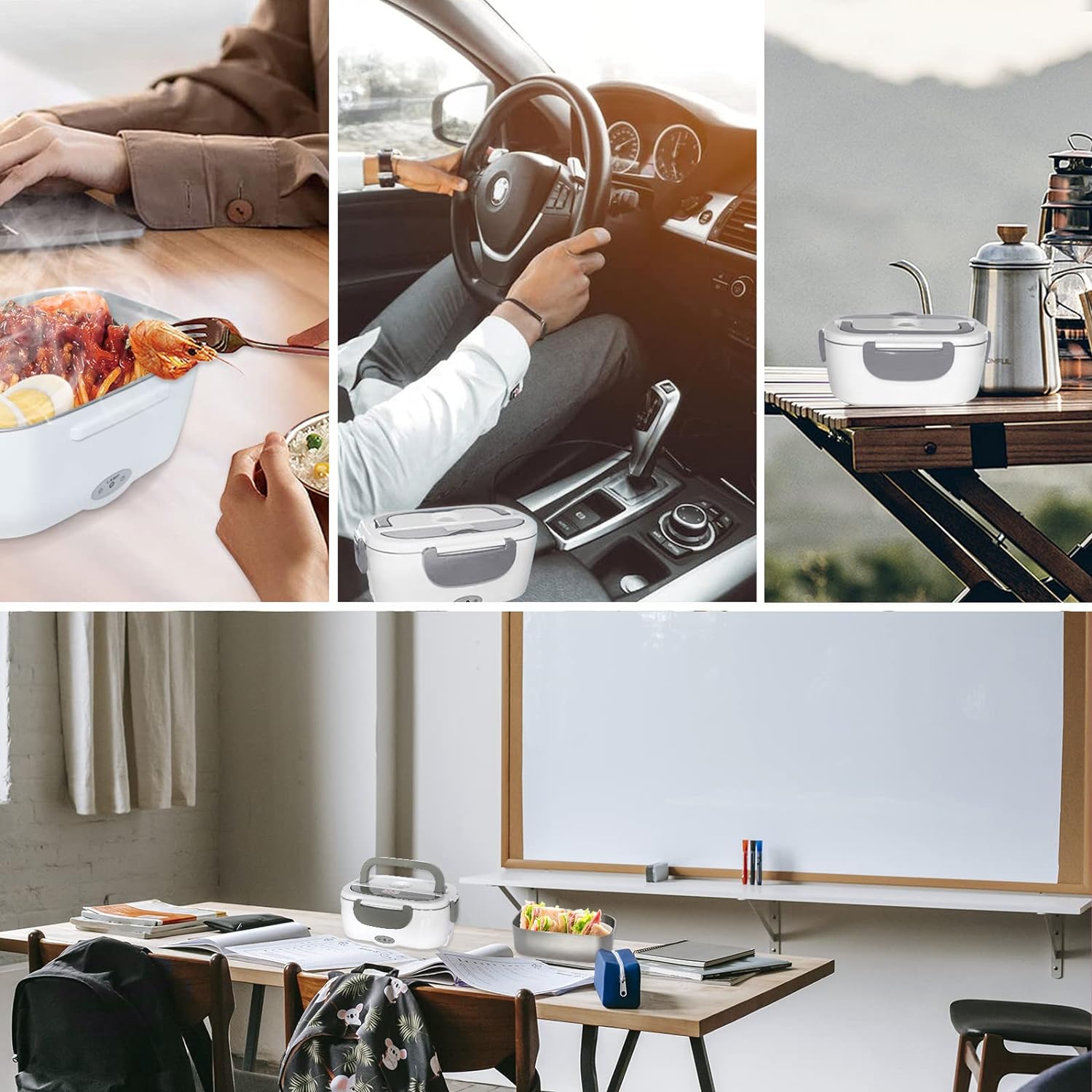 Scaldavivande Elettrico Portatile 1,5L con Contenitore Inox e Borsa Termica - | SOLO PER TE ITALIA