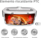 Scaldavivande Elettrico Portatile 1,5L con Contenitore Inox e Borsa Termica - | SOLO PER TE ITALIA