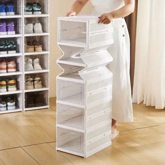 Scarpiera Richiudibile Trasparente – Ordine Perfetto per le Tue Scarpe - | SOLO PER TE ITALIA