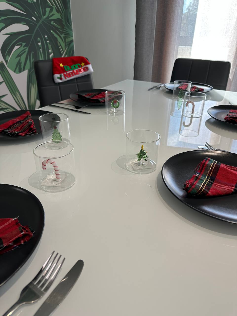 Set 6 Bicchieri Natalizi in Vetro Borosilicato – Tema Natalizio - | SOLO PER TE ITALIA