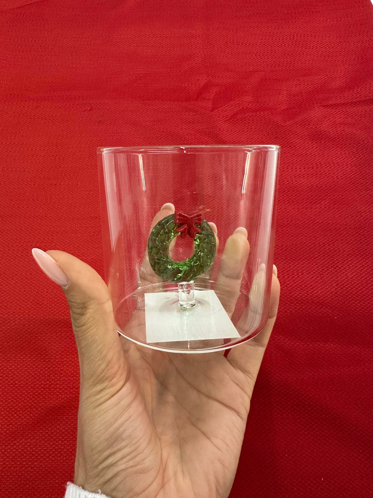Set 6 Bicchieri Natalizi in Vetro Borosilicato – Tema Natalizio - | SOLO PER TE ITALIA