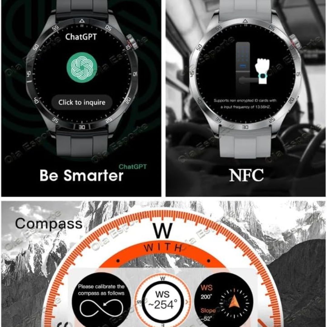 Smartwatch Unico GT4 – Orologio Intelligente Sportivo ed Elegante - | SOLO PER TE ITALIA
