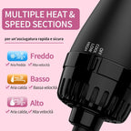 Spazzola Phon 3 in 1 Ceramica con Design Ergonomico - | SOLO PER TE ITALIA
