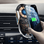 Supporto telefono auto con caricabatterie wireless – Sicuro e Magnetico - | SOLO PER TE ITALIA