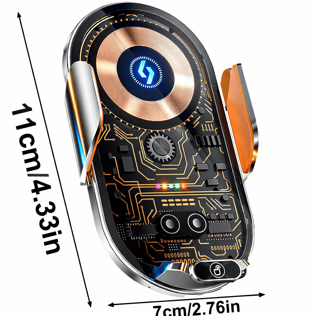 Supporto telefono auto con caricabatterie wireless – Sicuro e Magnetico - | SOLO PER TE ITALIA