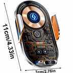 Supporto telefono auto con caricabatterie wireless – Sicuro e Magnetico - | SOLO PER TE ITALIA