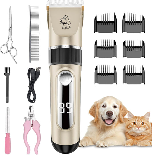Tagliacapelli Professionale Cani e Gatti – Kit Toelettatura Silenzioso - | SOLO PER TE ITALIA