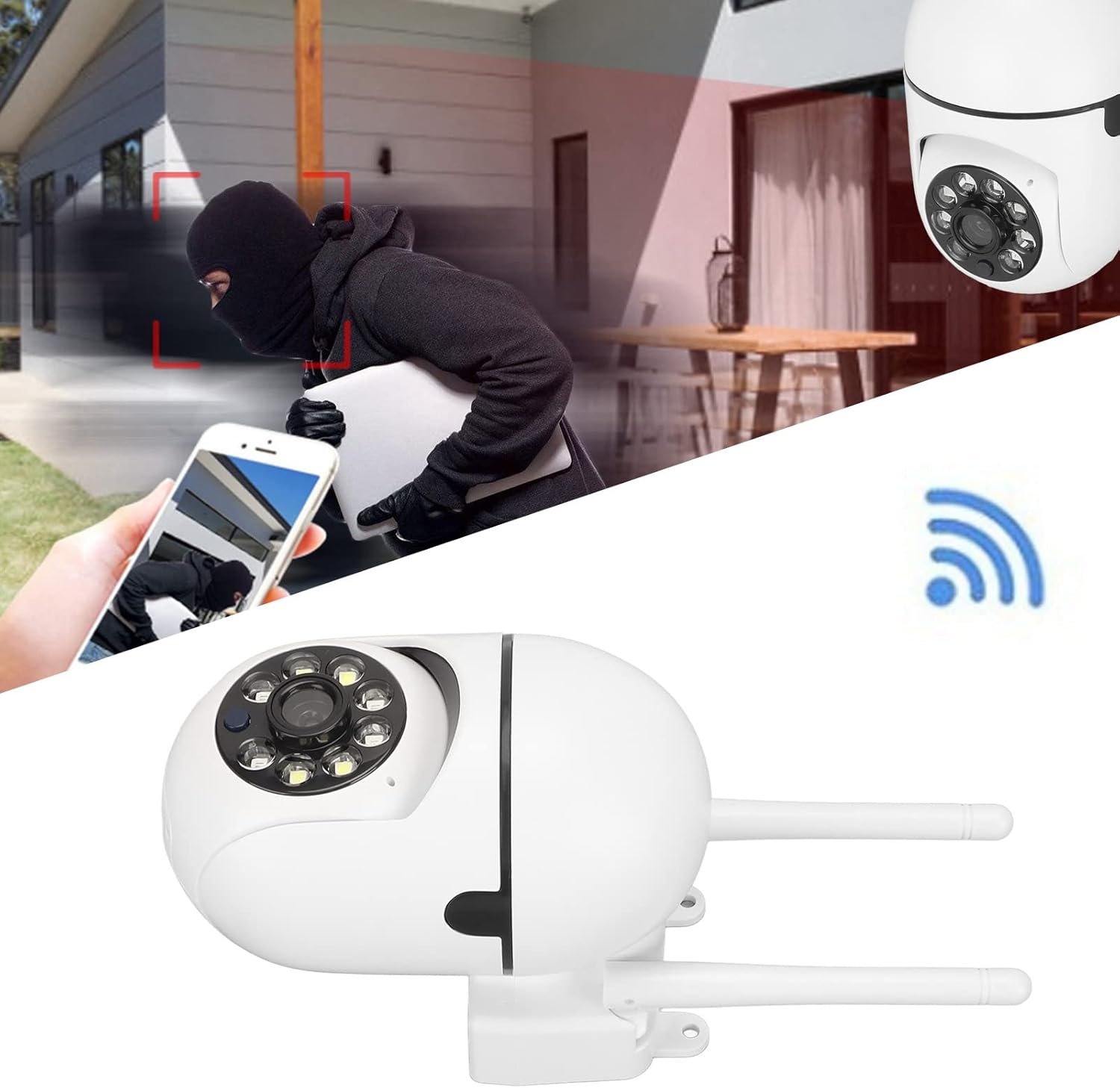 Telecamera IP65 Full HD1080p per Esterni con Visione Notturna e Wi - Fi - | SOLO PER TE ITALIA