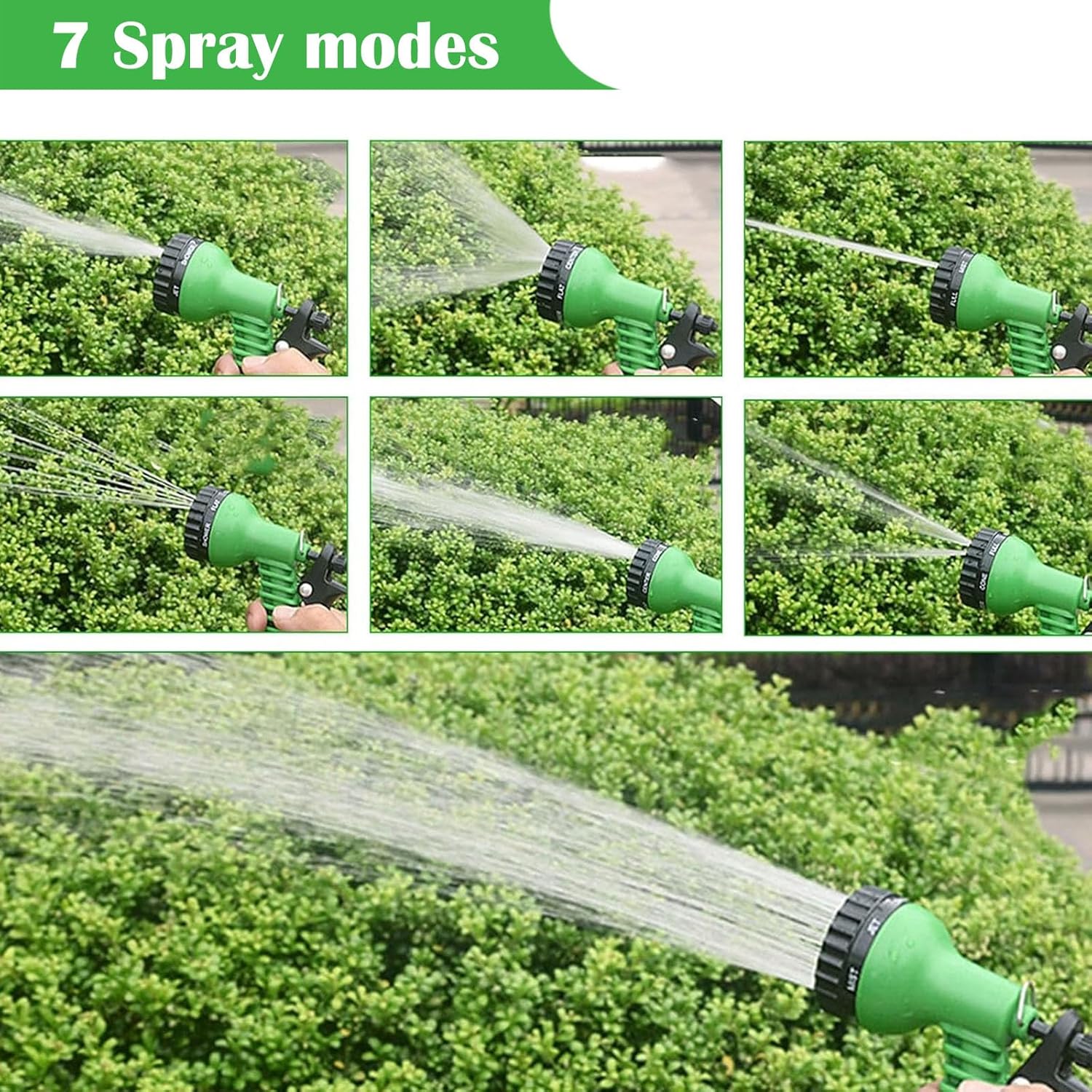 Tubo Estensibile da Giardino con Pistola Multigetto – Compatto, Robusto e Facile da Usare - | SOLO PER TE ITALIA
