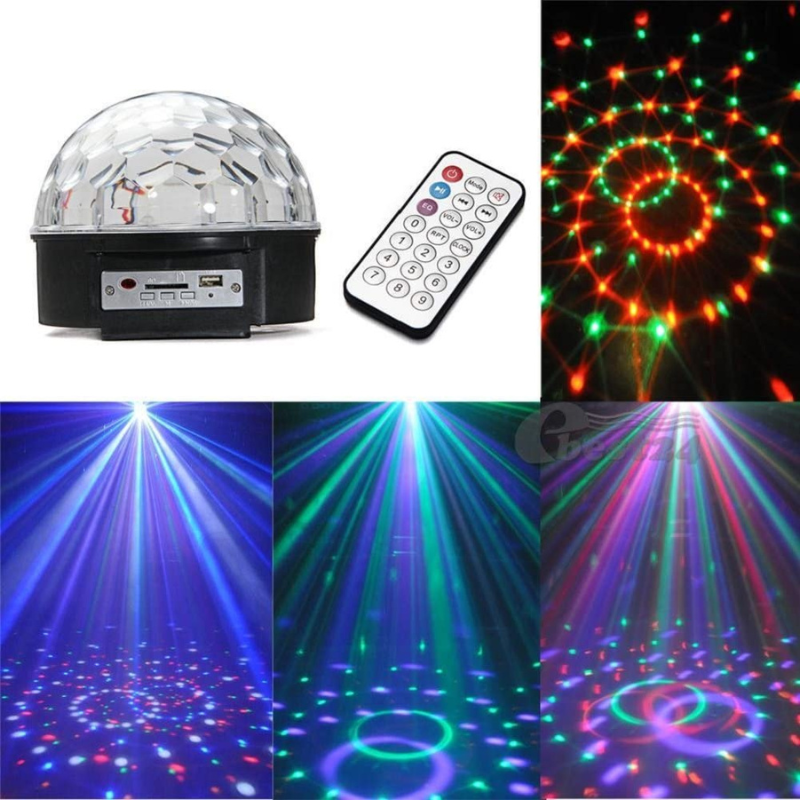 Sfera Led Colorata con mp3