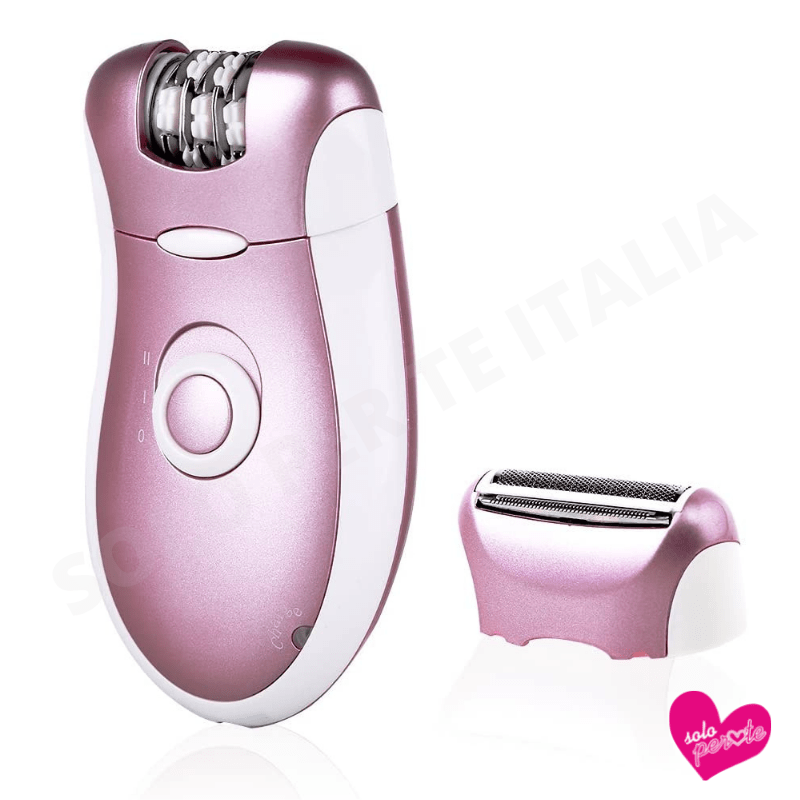 Epilatore Elettrico Silk Epil con Testine Intercambiabili – Pelle Liscia a Lungo - | SOLO PER TE ITALIA