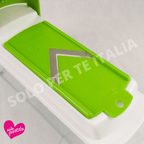 Set Affettatutto Multifunzione con Lama Inox e Contenitore Salva Freschezza - Pentole | SOLO PER TE ITALIA
