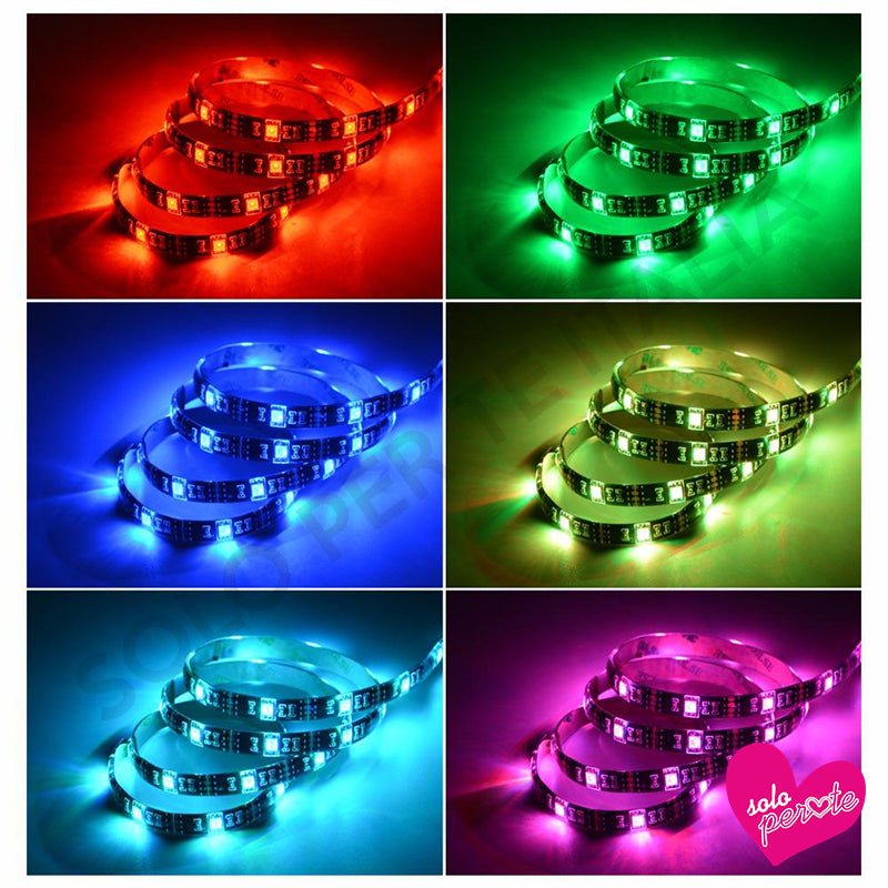 Strisce LED con Telecomando RGB – Illumina i Tuoi Spazi con Stile - | SOLO PER TE ITALIA